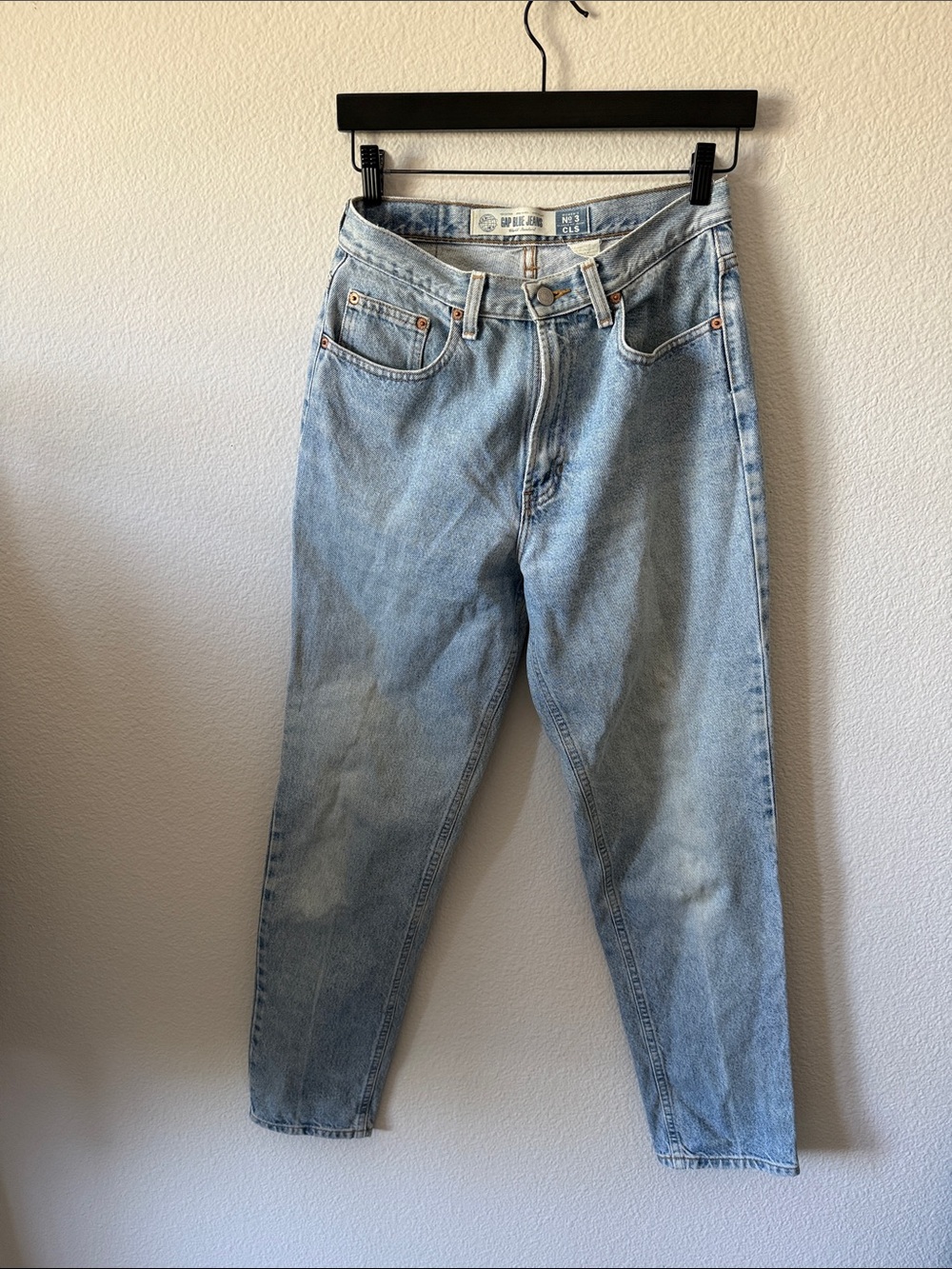 Vintage 90's GAP Light Wash Boyfriend Jeans Denim Size 10